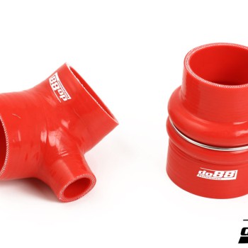 SAAB 900 Turbo 84-89 Inlet hose Red