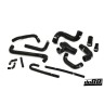 BMW M3 E30 Coolant hoses Black