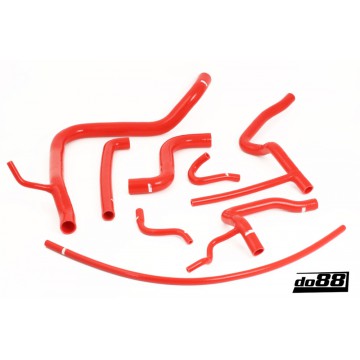 SAAB 900 Turbo T8 1981-1989 Coolant hoses Red