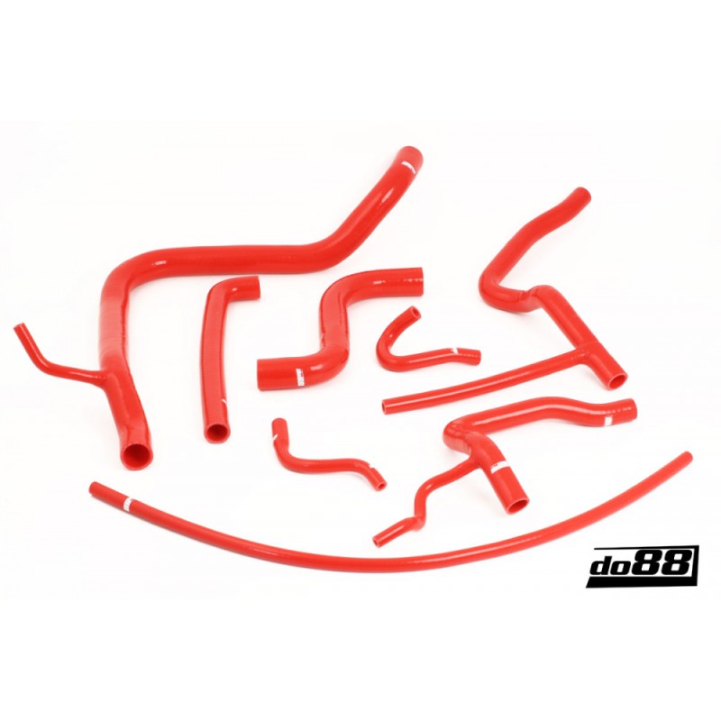 SAAB 900 Turbo T8 1981-1989 Coolant hoses Red