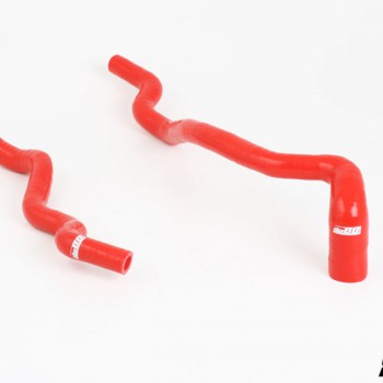 Saab 900 / 9-3 RHD Heater core hoses Red