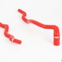 Saab 900 / 9-3 RHD Heater core hoses Red