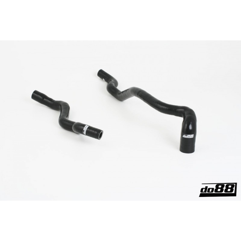 Saab 900 / 9-3 RHD Heater core hoses Black