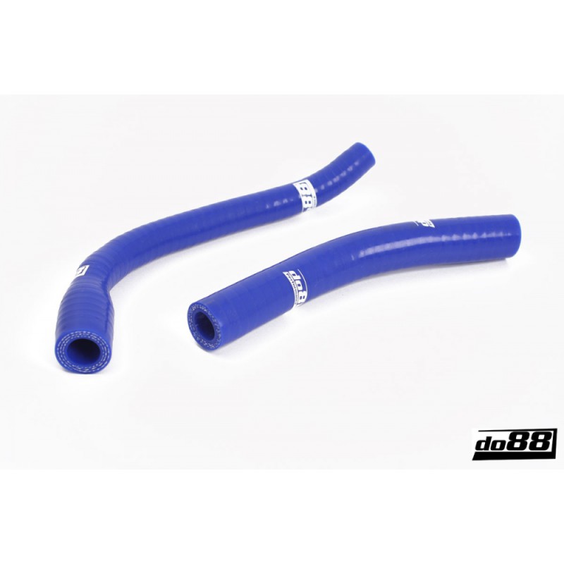 SAAB 900 Turbo 1986-1993 Throttle body preheating hoses Blue