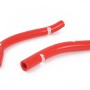 SAAB 900 Turbo 1986-1993 Throttle body preheating hoses Red