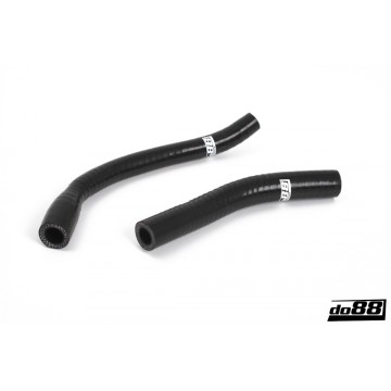 SAAB 900 Turbo 1986-1993 Throttle body preheating hoses Black