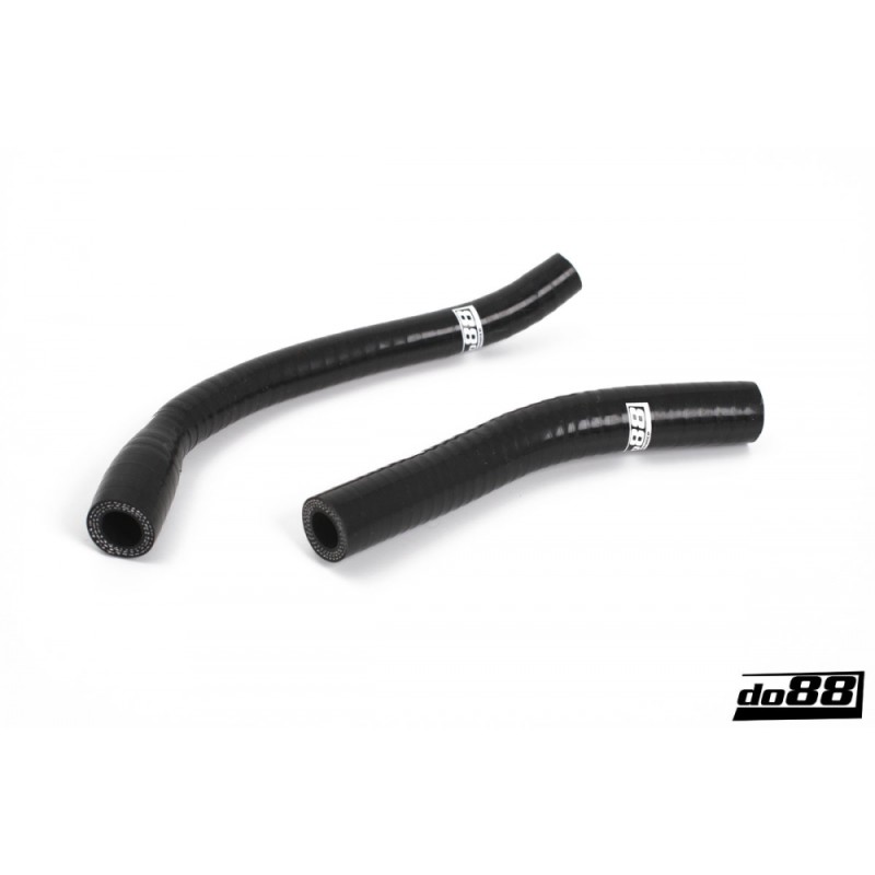 SAAB 900 Turbo 1986-1993 Throttle body preheating hoses Black