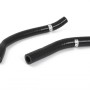 SAAB 900 Turbo 1986-1993 Throttle body preheating hoses Black
