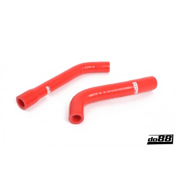 SAAB 900 Turbo Bosch LH with cat 1985-1993, Idle control hoses Red