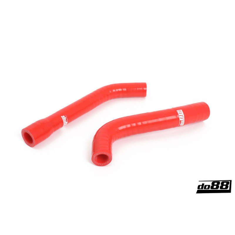 SAAB 900 Turbo Bosch LH with cat 1985-1993, Idle control hoses Red