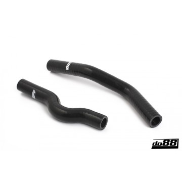 SAAB 9-3 2.0T 2007- Coolant hoses oil cooler Black