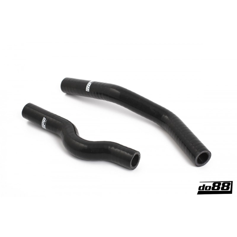 SAAB 9-3 2.0T 2007- Coolant hoses oil cooler Black
