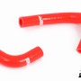 Volvo 740/940 Turbo 92-98 Coolant hoses oil cooler Red
