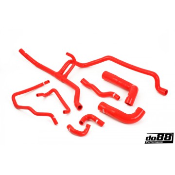 BMW 320 325 E36 1990-1996 Coolant hoses Red