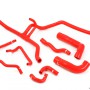 BMW 320 325 E36 1990-1996 Coolant hoses Red