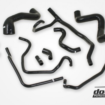 Porsche 968 Radiator hoses Black