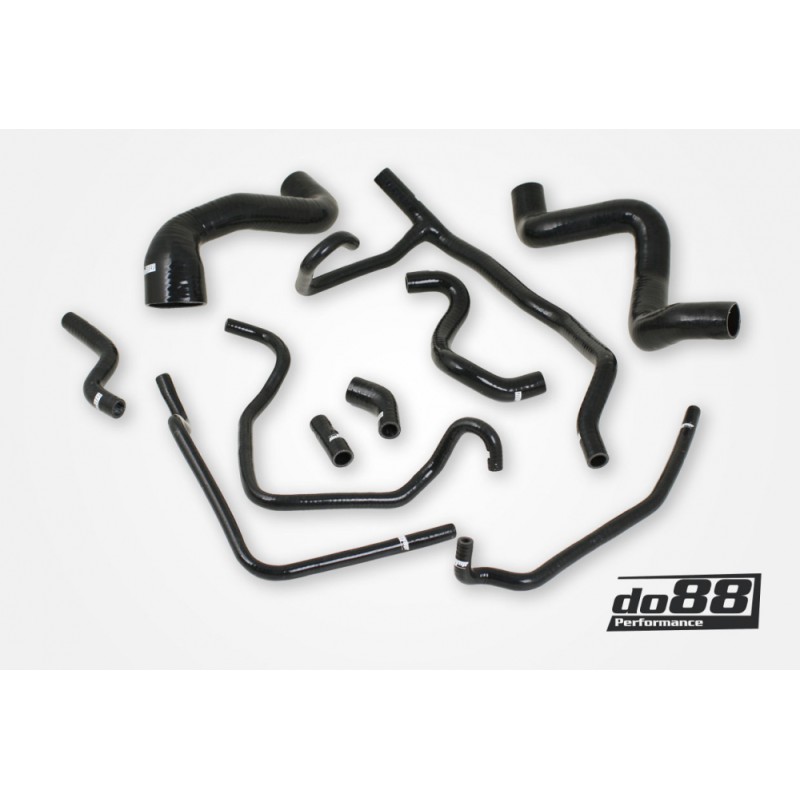 Porsche 968 Coolant hoses Black