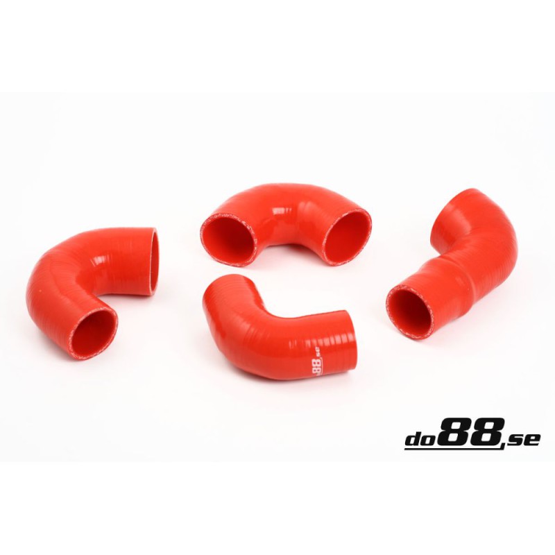 SAAB 9000 Turbo 91-98 Pressure hoses Red