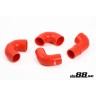 SAAB 9000 Turbo 91-98 Pressure hoses Red