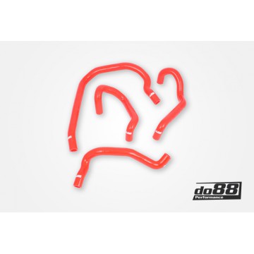 AUDI SEAT VW 2.0 TSI (MQB) Coolant hoses Remote Radiator (Left) Red