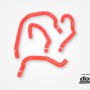 AUDI SEAT VW 2.0 TSI (MQB) Coolant hoses Remote Radiator (Left) Red