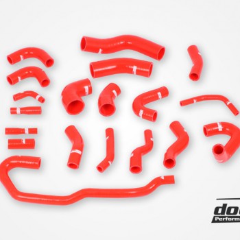 Audi RS6 C5 2002-2004 Coolant hoses Red