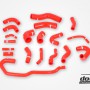Audi RS6 C5 2002-2004 Coolant hoses Red