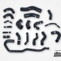 Audi RS6 C5 2002-2004 Coolant hoses Black