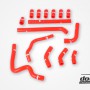 Audi RS6 C5 2002-2004 Crankcase vent hoses Red