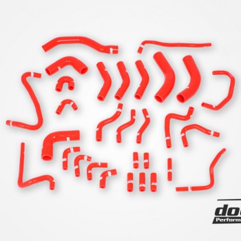 Audi RS6 C5 2002-2004 Vacuum hoses Red