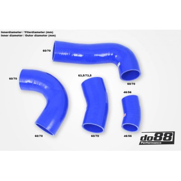 AUDI SEAT SKODA VW 1.8 / 2.0 TSI (MQB) Pressure hoses Blue