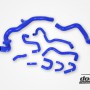 Volvo S60/V60/V70/XC70/S80 T4 T5 2.5FT Automatic 07-16 Coolant hoses Blue