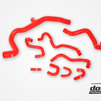 Volvo V70/S80 2.5T 2.5FT AFV 2008-15 Coolant hoses Red
