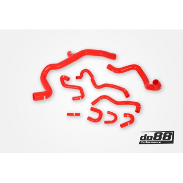 Volvo V70/S80 2.5T 2.5FT AFV 2008-15 Coolant hoses Red