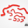 Volvo V70/S80 2.5T 2.5FT AFV 2008-15 Coolant hoses Red