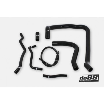 Volvo 740 760 780 940 960 D24 Coolant hoses Black