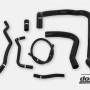 Volvo 740 760 780 940 960 D24 Coolant hoses Black
