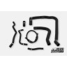 Volvo 740 760 780 940 960 D24 Coolant hoses Black