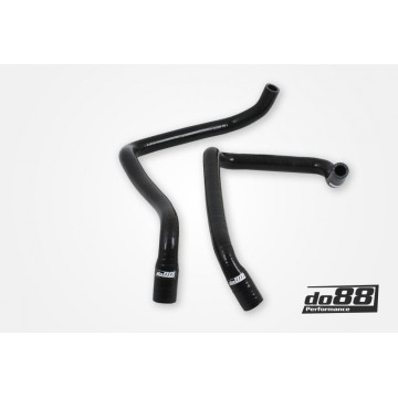 Volvo 740 760 780 940 960 D24 Heater hoses Black