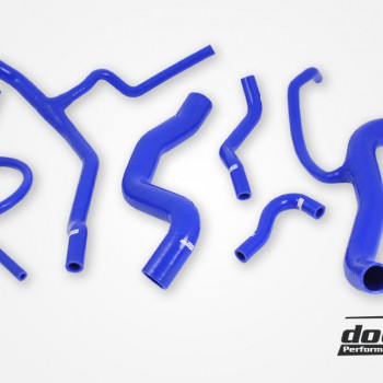 Volvo 740 780 960 Turbo 16V Coolant hoses Blue