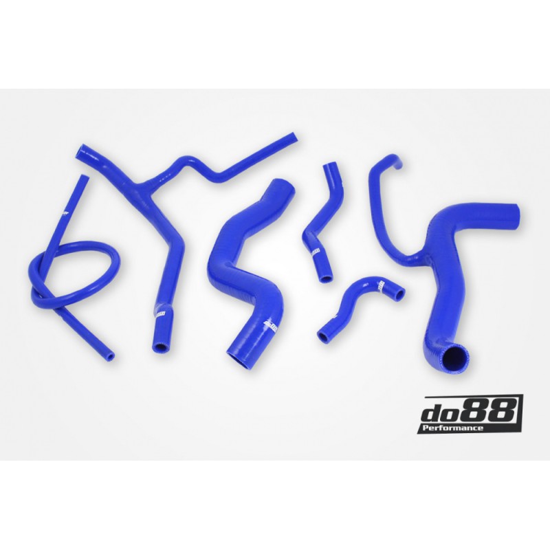 Volvo 740 780 960 Turbo 16V Coolant hoses Blue
