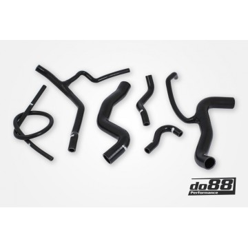 Volvo 740 780 960 Turbo 16V Coolant hoses Black