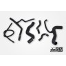 Volvo 740 780 960 Turbo 16V Coolant hoses Black