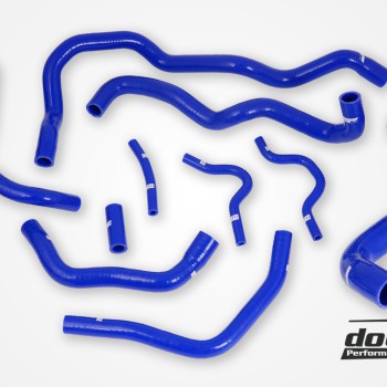 SAAB 9-5 2.8T Turbo6 2010-2011 Coolant hoses Blue