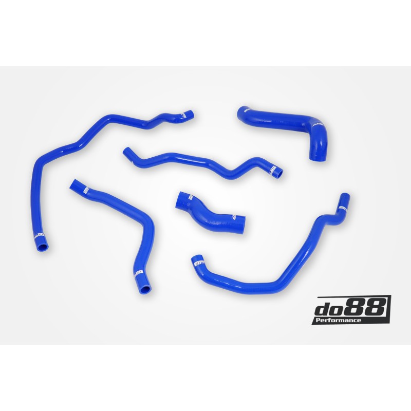 BMW 320 323 325 328 330 E46 Coolant hoses Blue
