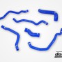 BMW 320 323 325 328 330 E46 Coolant hoses Blue