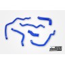 BMW 320 323 325 328 330 E46 Coolant hoses Blue
