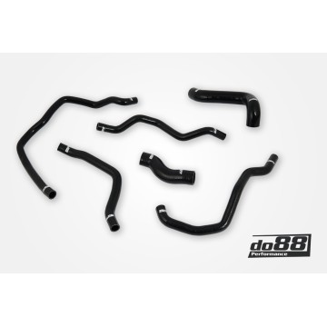 BMW 320 323 325 328 330 E46 Coolant hoses Black