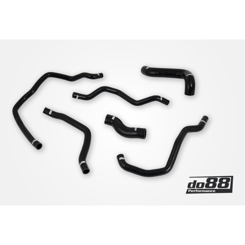 BMW 320 323 325 328 330 E46 Coolant hoses Black