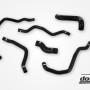 BMW 320 323 325 328 330 E46 Coolant hoses Black